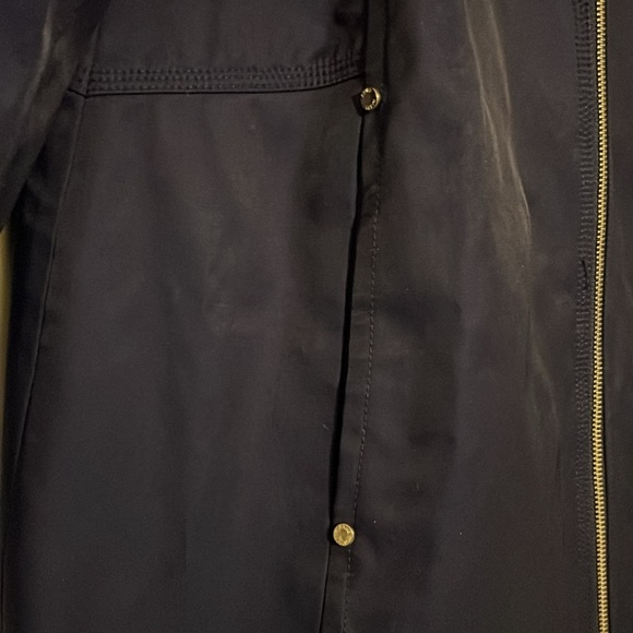 Anne Klein Coat full zip hooded coat for women. Size L - Picture 2 of 8